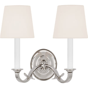 Channing Double Sconce - Visual Comfort Wall Lights
