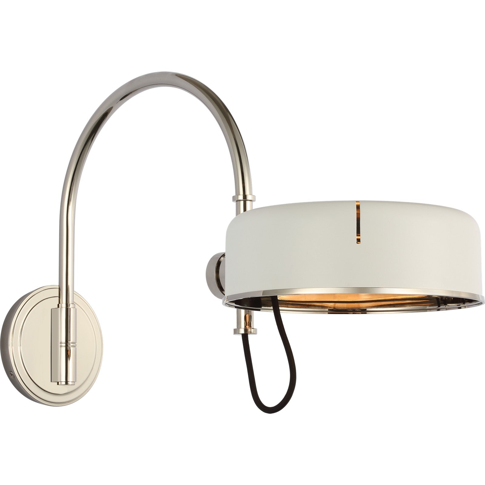 Oso 13" Articulating Arc Wall Light - Visual Comfort Wall Lights