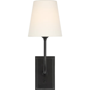 Hulton 17" Cordless Single Sconce - Visual Comfort Wall Lights