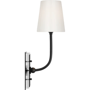 Hulton 17" Cordless Single Sconce - Visual Comfort Wall Lights