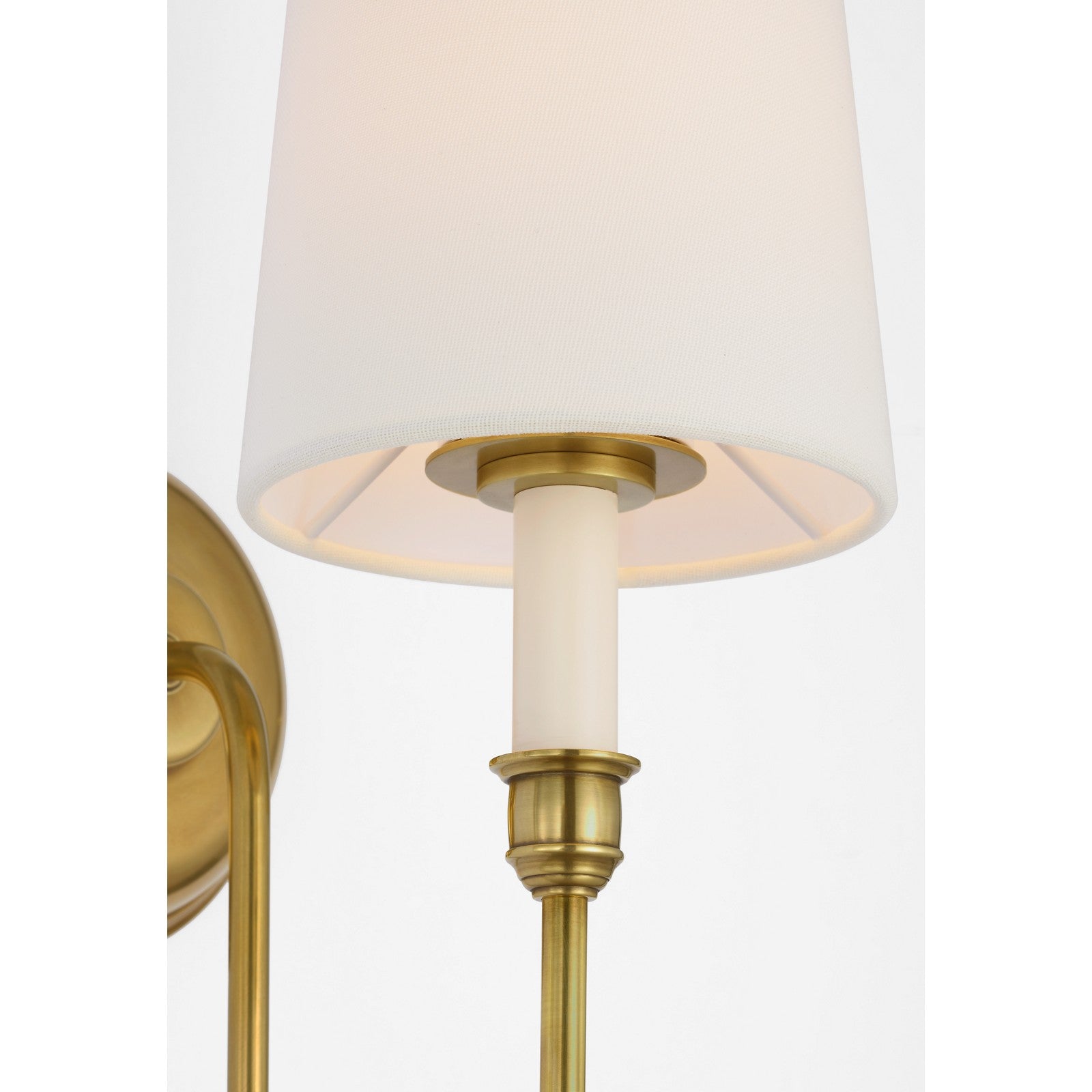 Vendome 21" Deep Arm Cordless Sconce - Visual Comfort Wall Lights