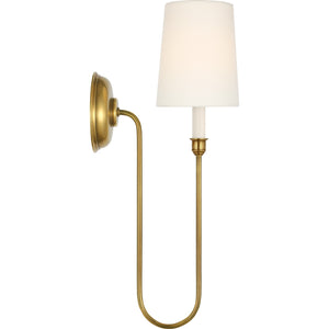 Vendome 21" Deep Arm Cordless Sconce - Visual Comfort Wall Lights