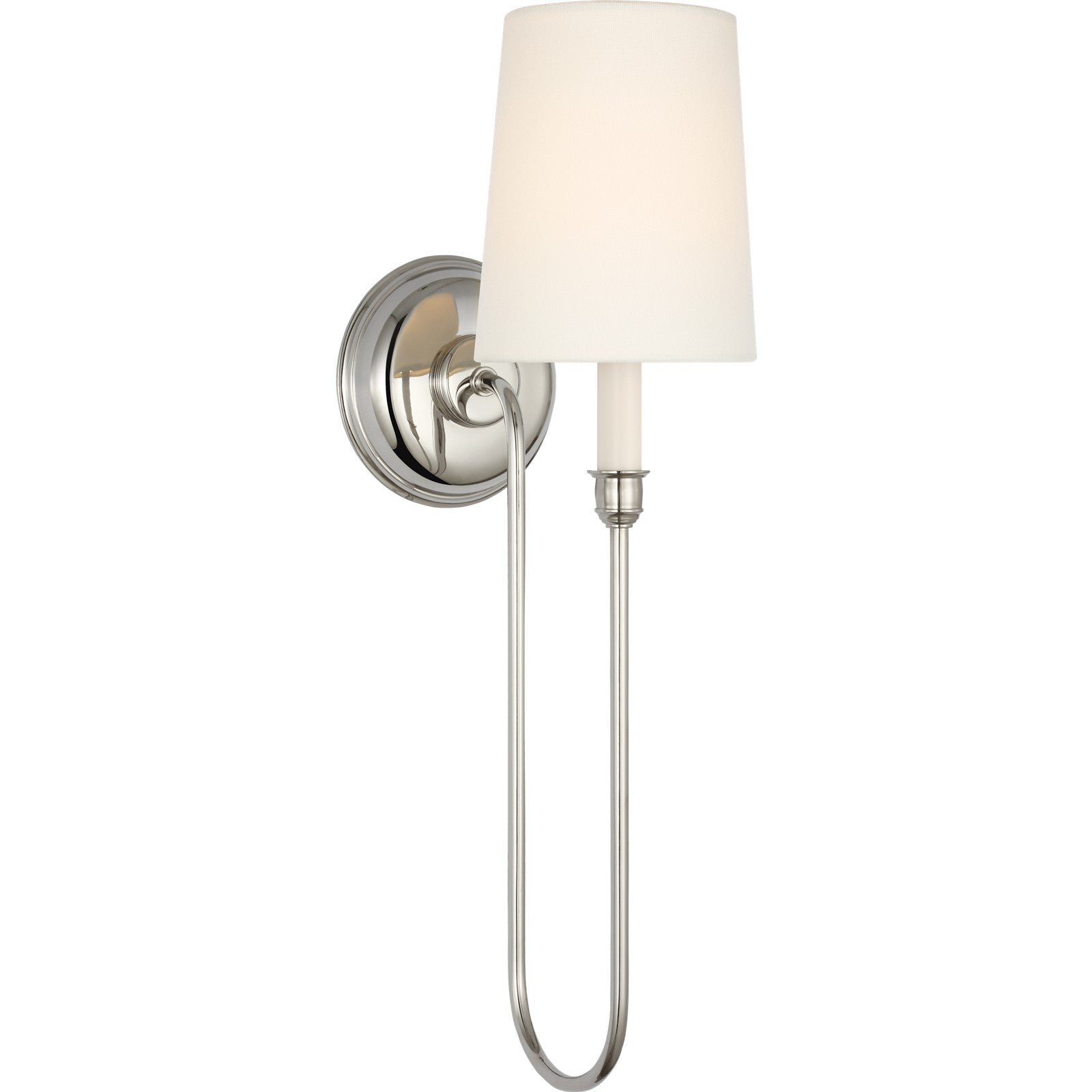 Vendome 21" Deep Arm Cordless Sconce - Visual Comfort Wall Lights