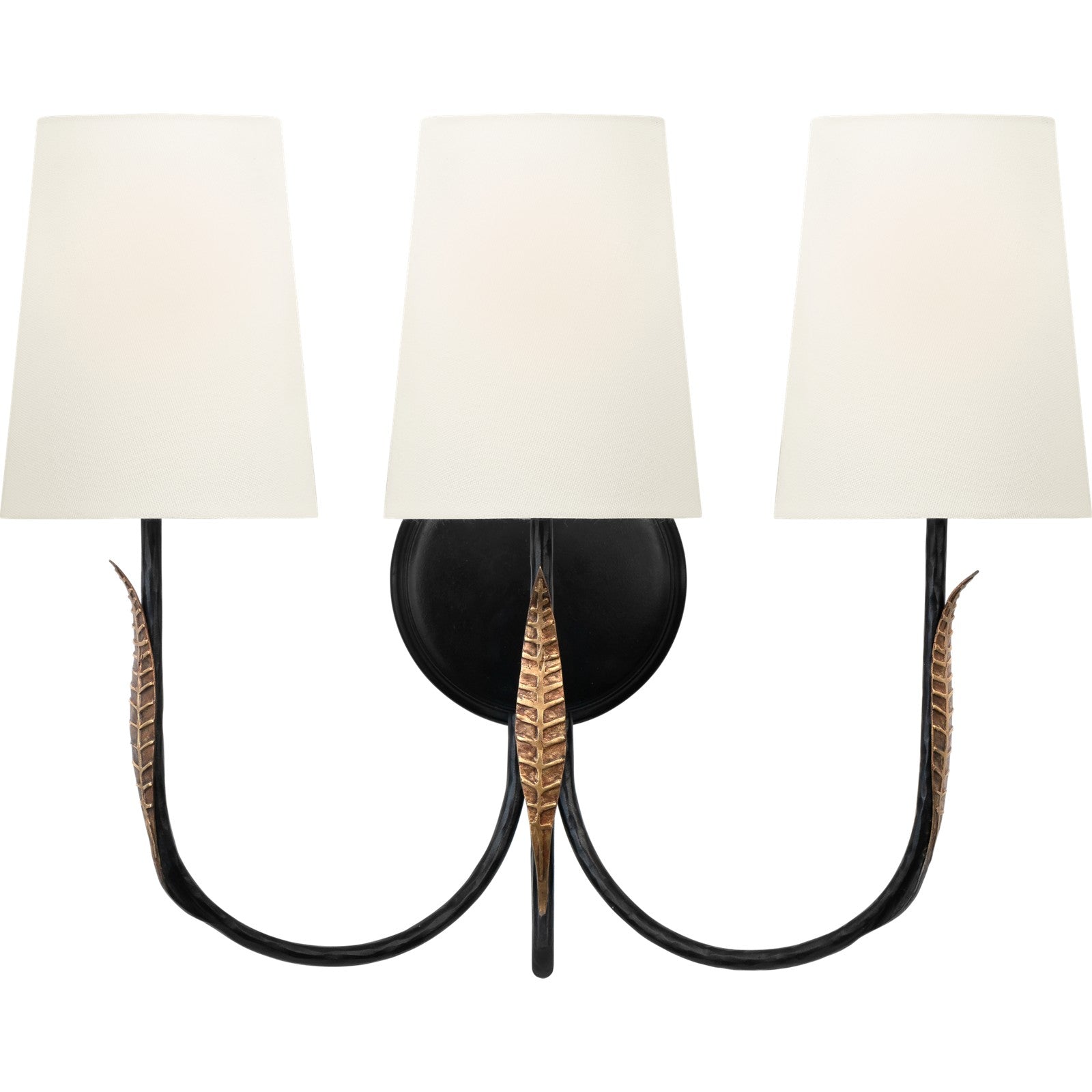 Kairos 14" Triple Sconce - Visual Comfort Wall Lights