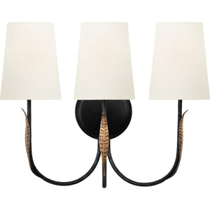 Kairos 14" Triple Sconce - Visual Comfort Wall Lights