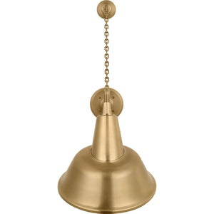 Academy 17.5" Anchored Mack Barn Light - Visual Comfort Outdoor Lighting