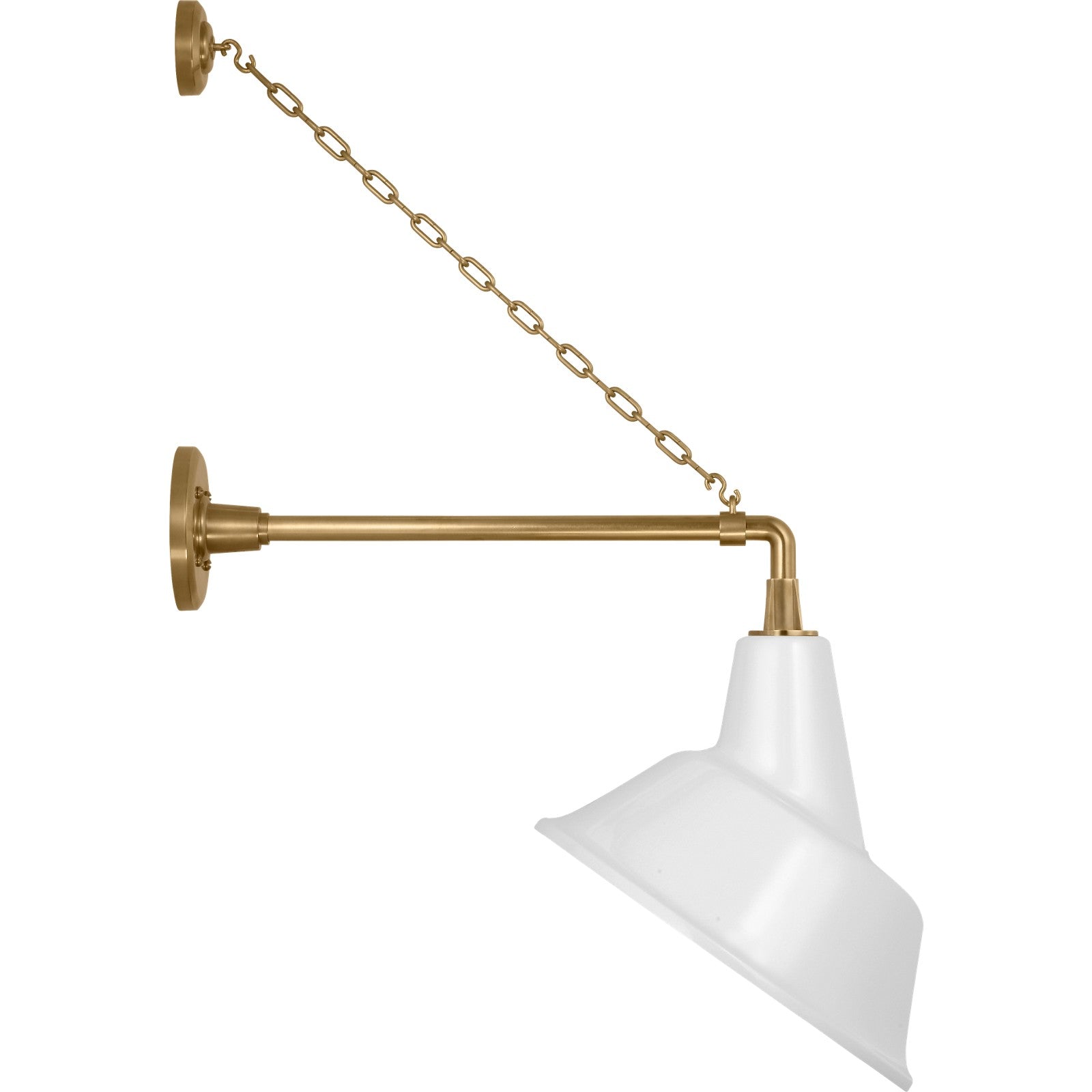 Academy 17.5" Anchored Mack Barn Light - Visual Comfort Outdoor Lighting