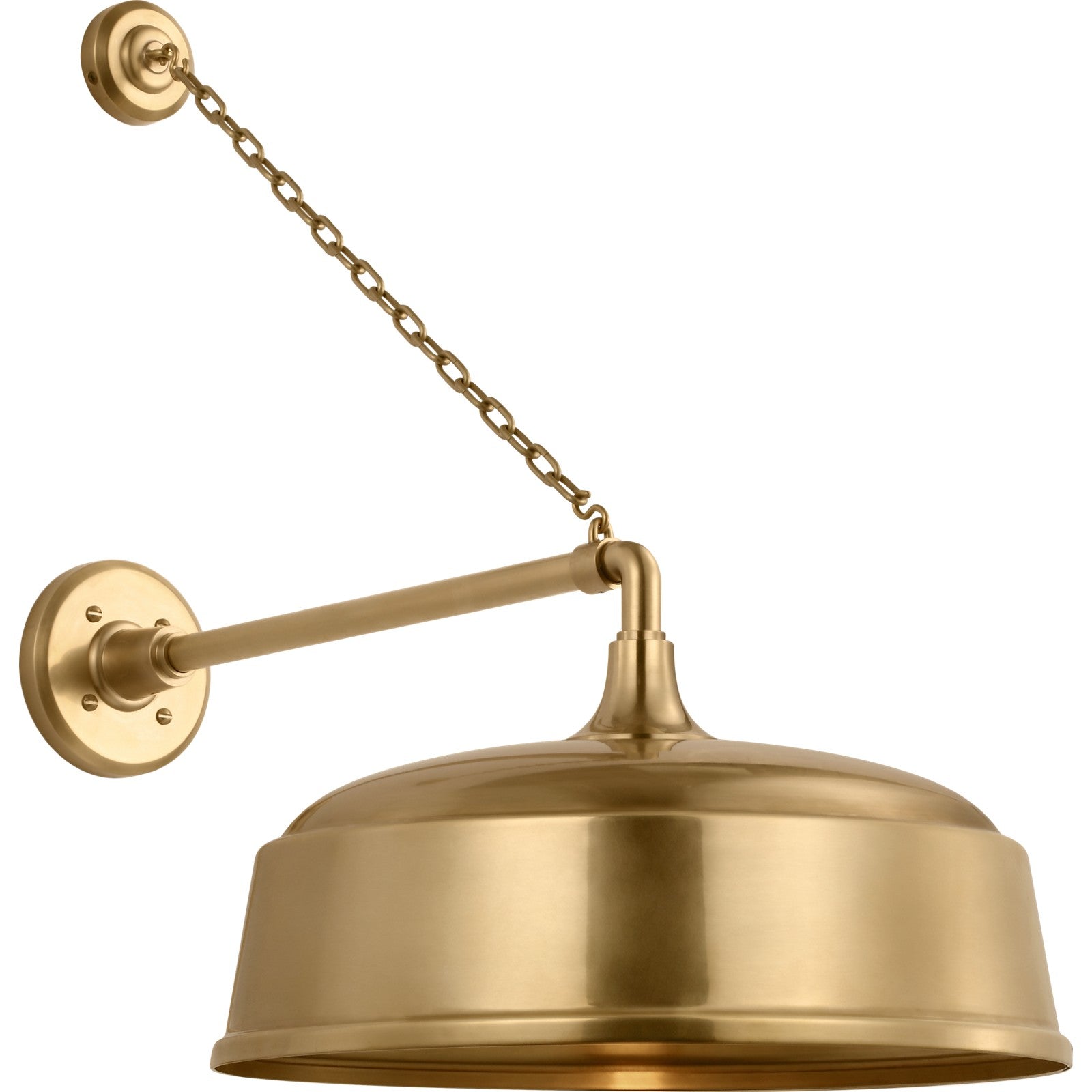 Academy 17.5" Anchored Mack Barn Light - Visual Comfort Outdoor Lighting