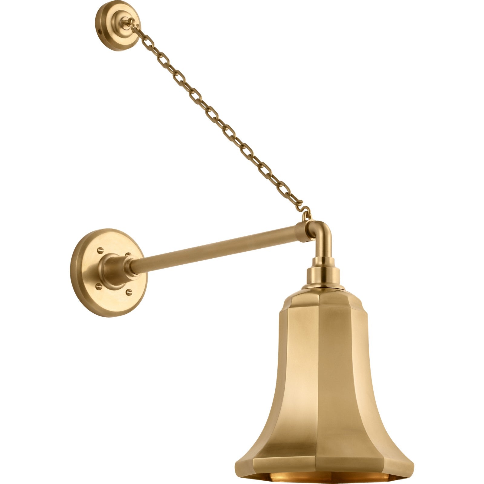 Academy 17.5" Anchored Mack Barn Light - Visual Comfort Outdoor Lighting