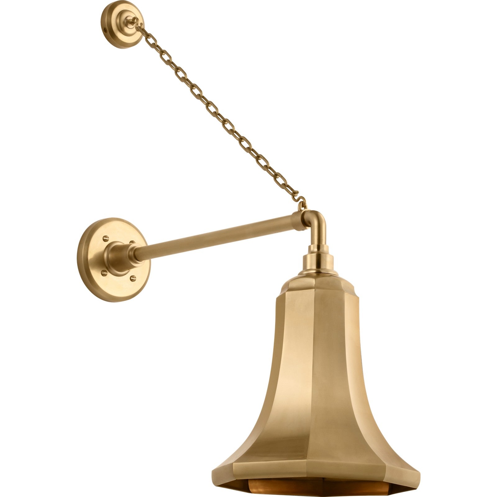 Academy 17.5" Anchored Mack Barn Light - Visual Comfort Outdoor Lighting