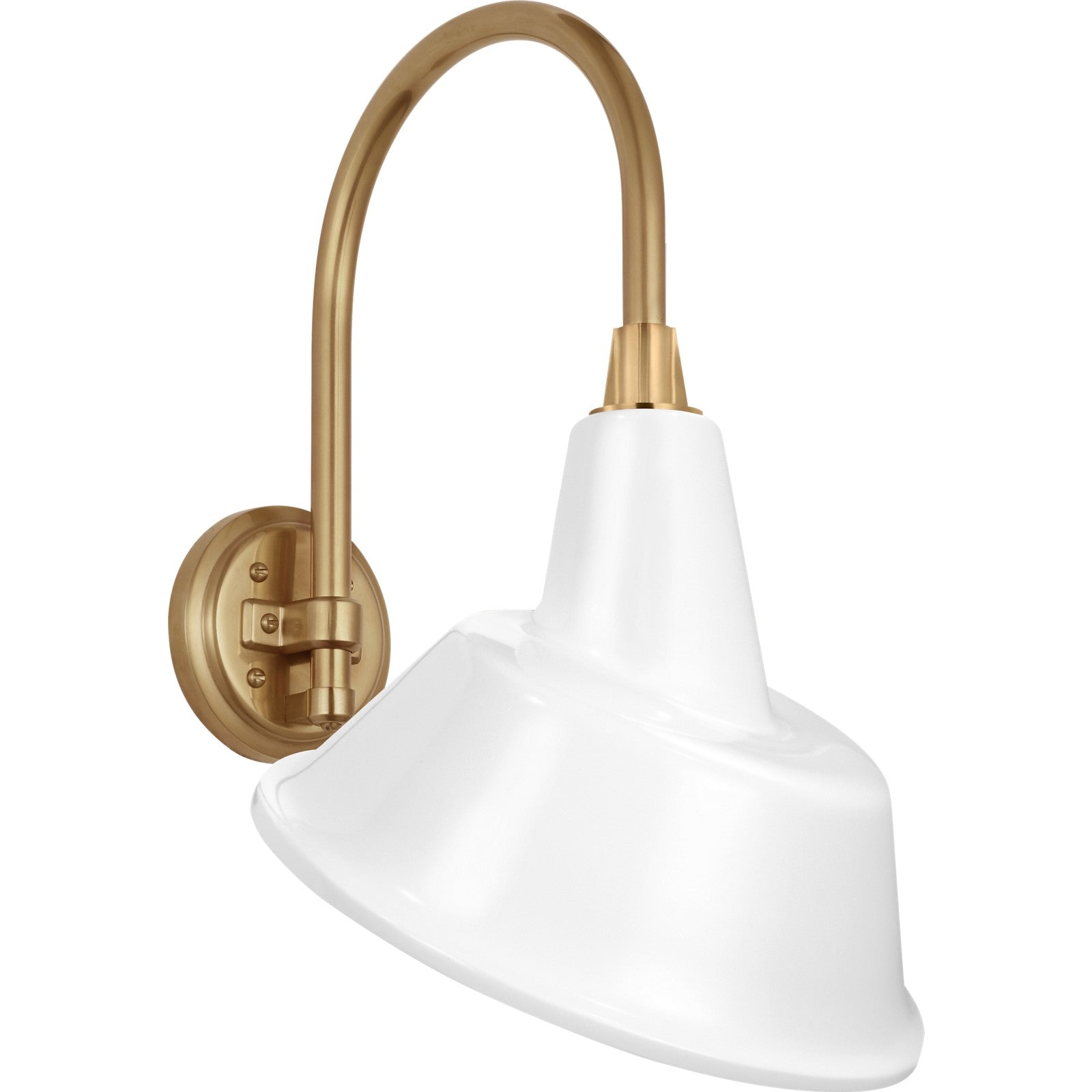 Academy 11" Arched Mack Barn Light - Visual Comfort Outdoor Lighting