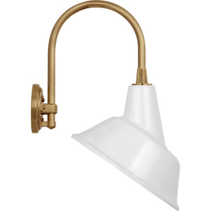 Academy 11" Arched Mack Barn Light - Visual Comfort Outdoor Lighting