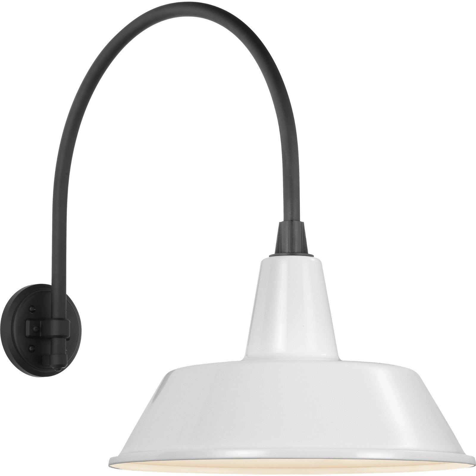 Academy 19.5" Arched Mack Barn Light - Visual Comfort Outdoor Lighting