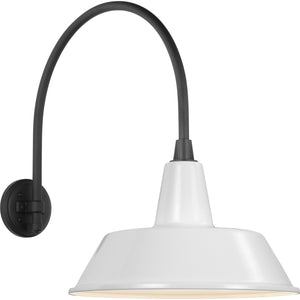 Academy 19.5" Arched Mack Barn Light - Visual Comfort Outdoor Lighting