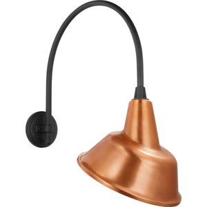 Academy 19.5" Arched Mack Barn Light - Visual Comfort Outdoor Lighting