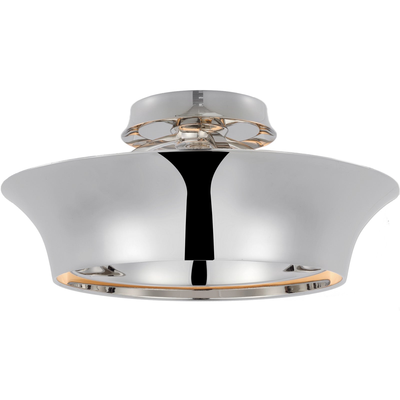 Garland 15" Dual Lit Ring Semi-Flush Mount - Visual Comfort Ceiling Lights