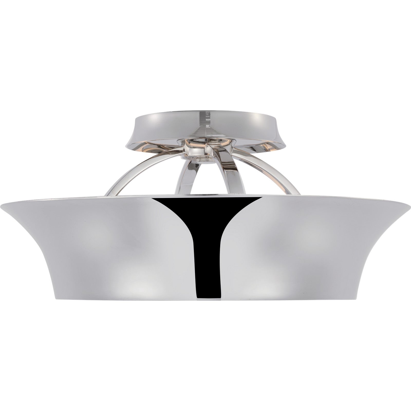 Garland 15" Dual Lit Ring Semi-Flush Mount - Visual Comfort Ceiling Lights