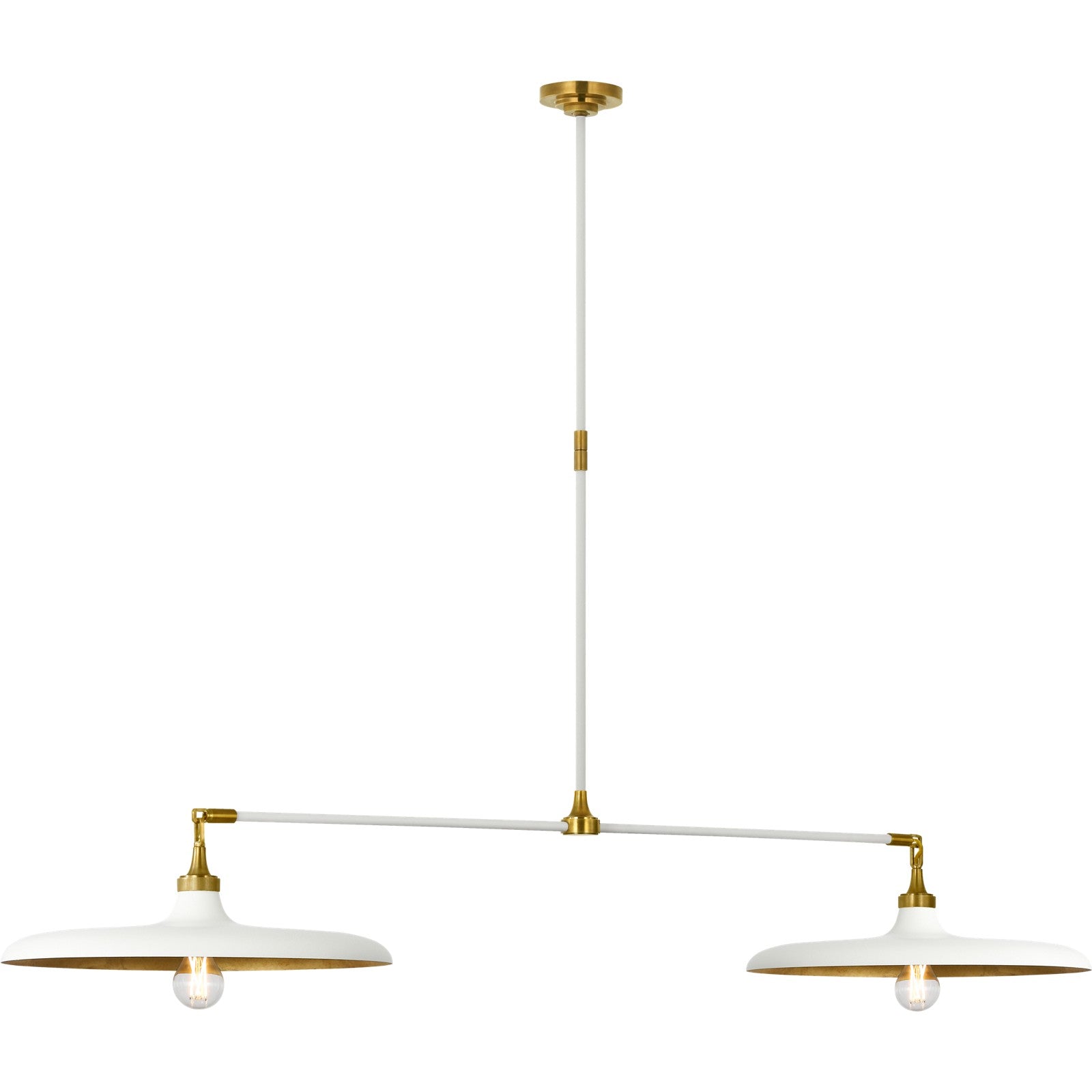 Piatto 63" Linear Pendant - Visual Comfort Ceiling Lights