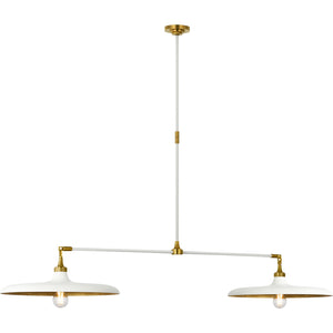Piatto 63" Linear Pendant - Visual Comfort Ceiling Lights