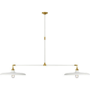 Piatto 63" Linear Pendant - Visual Comfort Ceiling Lights