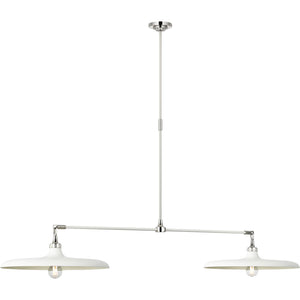 Piatto 63" Linear Pendant - Visual Comfort Ceiling Lights