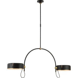 Oso 54" Linear Arched Pendant - Visual Comfort Ceiling Lights