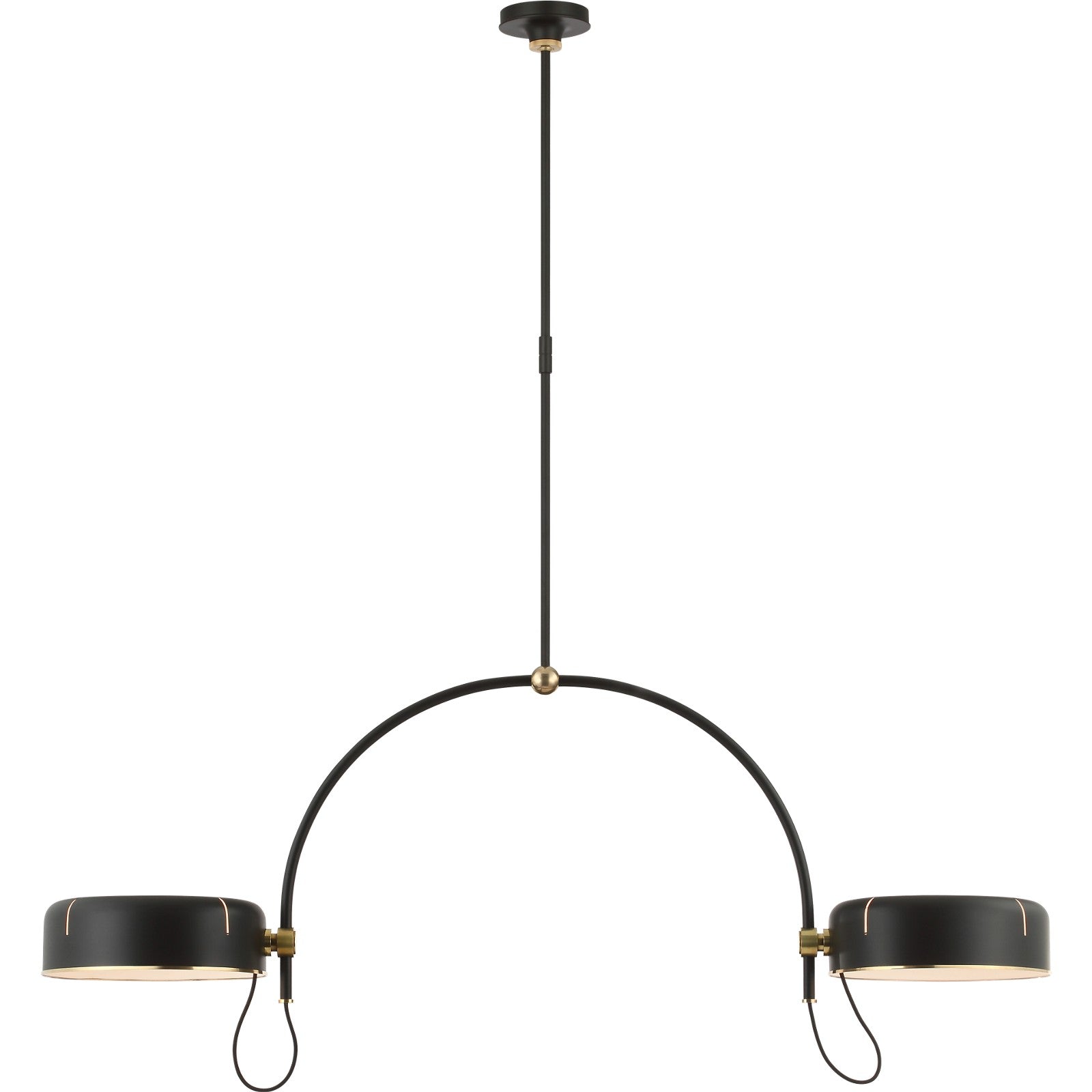 Oso 54" Linear Arched Pendant - Visual Comfort Ceiling Lights