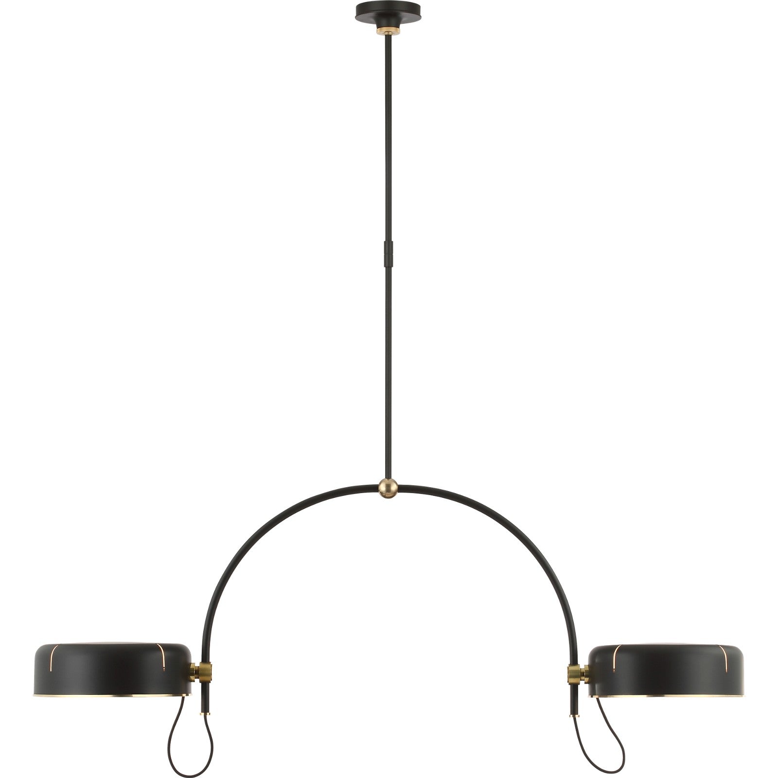 Oso 54" Linear Arched Pendant - Visual Comfort Ceiling Lights