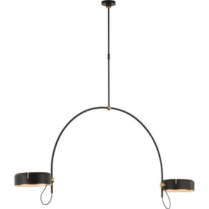 Oso 72" Linear Arched Pendant - Visual Comfort Ceiling Lights
