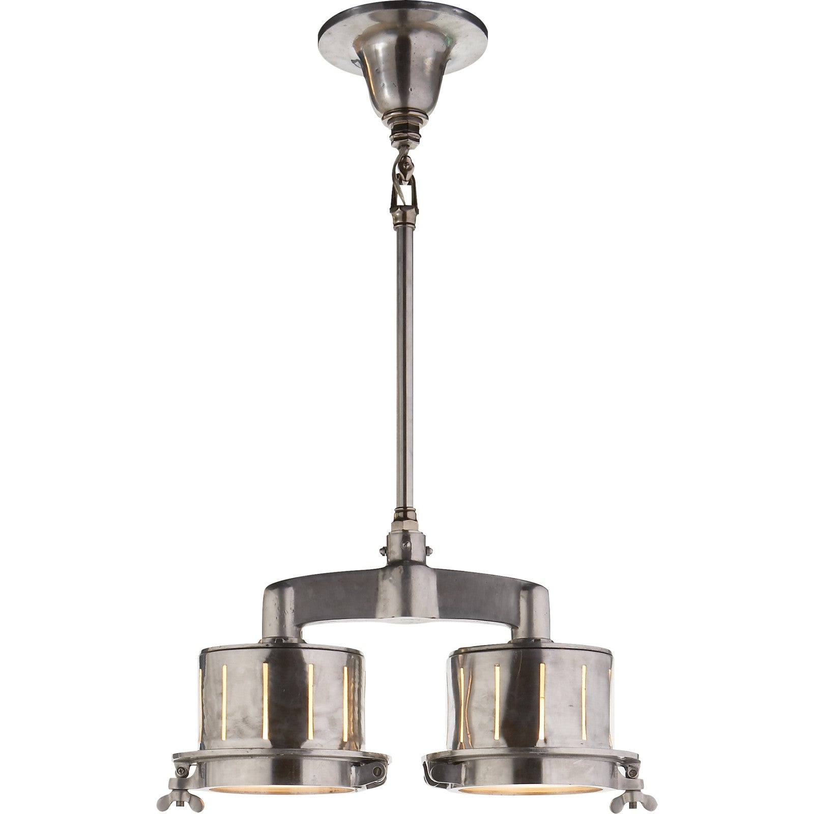 Knockout Double Bar Light - Visual Comfort Ceiling Lights