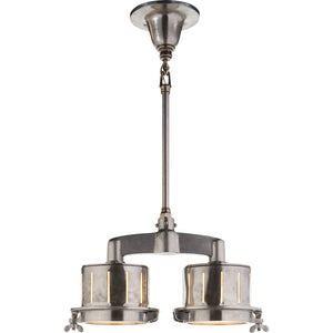 Knockout Double Bar Light - Visual Comfort Ceiling Lights