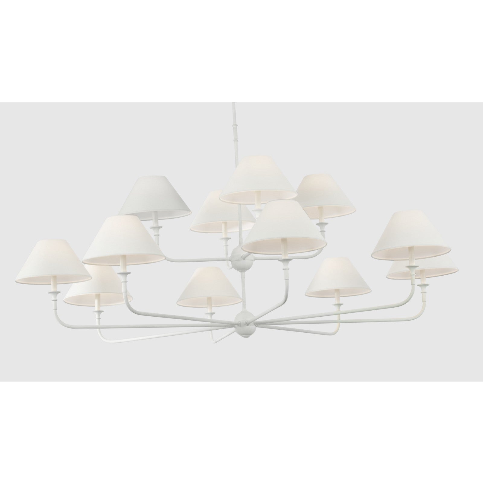 Piaf Oversized Two Tier Chandelier - Visual Comfort Ceiling Lights