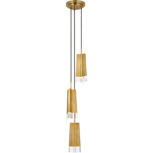 Matcha 3 Light Pendant - Visual Comfort Ceiling Lights