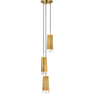 Matcha 3 Light Pendant - Visual Comfort Ceiling Lights