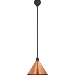 Academy 12.5" Conical Savannah Pendant - Visual Comfort Outdoor Lighting