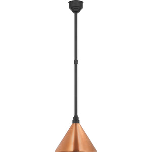 Academy 12.5" Conical Savannah Pendant - Visual Comfort Outdoor Lighting
