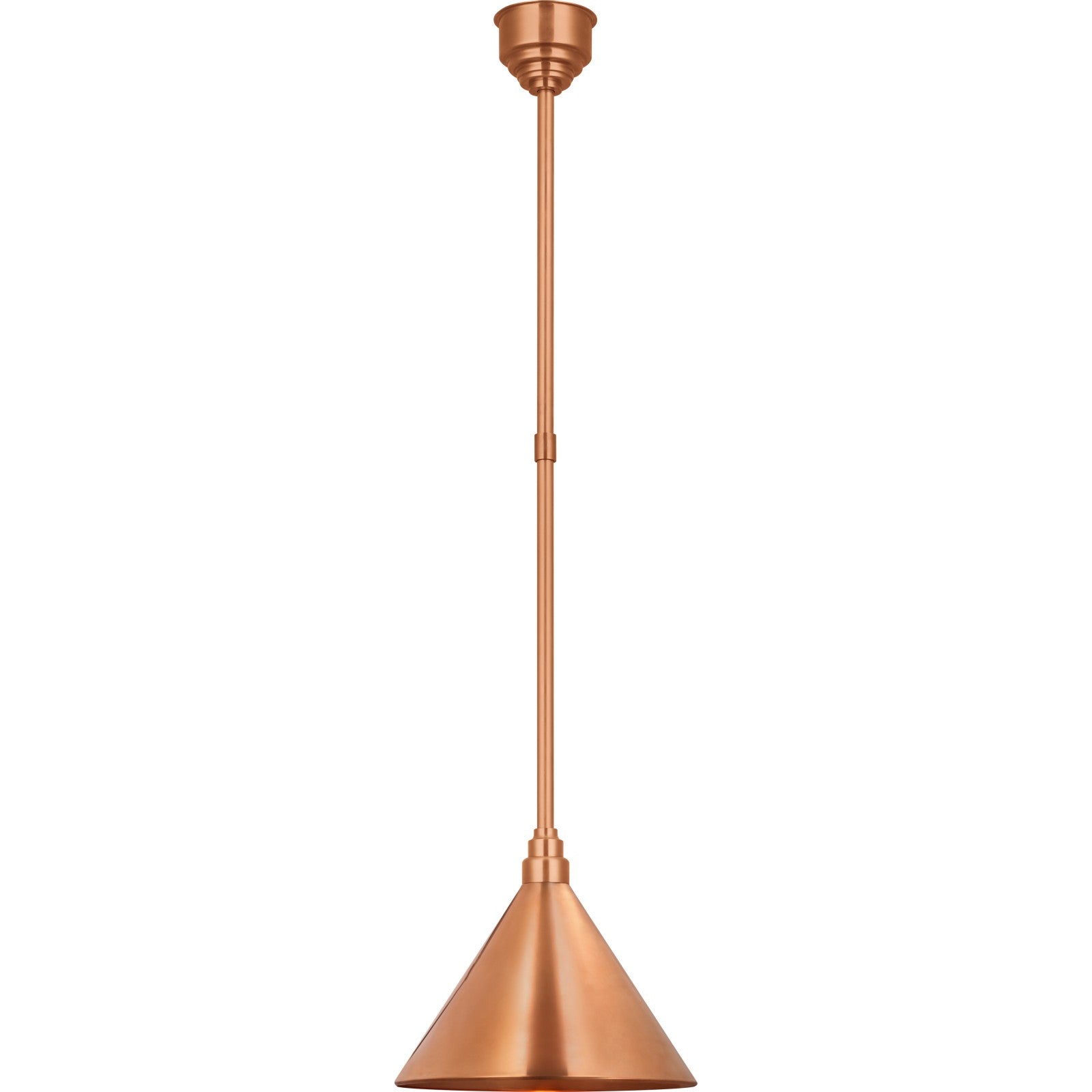 Academy 12.5" Conical Savannah Pendant - Visual Comfort Outdoor Lighting