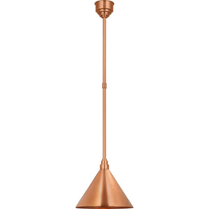 Academy 12.5" Conical Savannah Pendant - Visual Comfort Outdoor Lighting