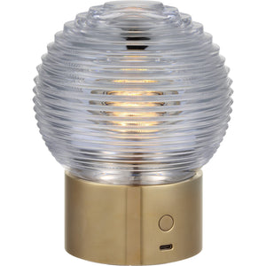 Circon 7" Rechargeable Accent Lamp - Visual Comfort Table Lamps