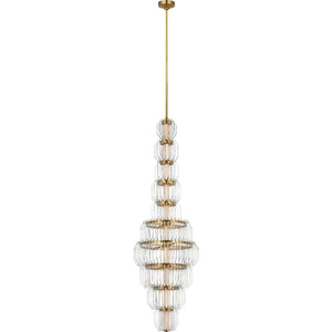 Killarney 19" Layered Entry Chandelier - Visual Comfort Ceiling Lights