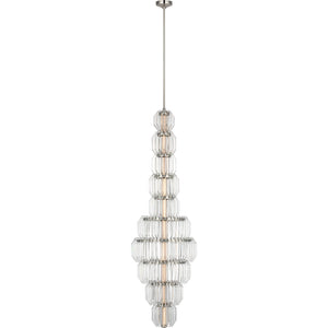 Killarney 19" Layered Entry Chandelier - Visual Comfort Ceiling Lights