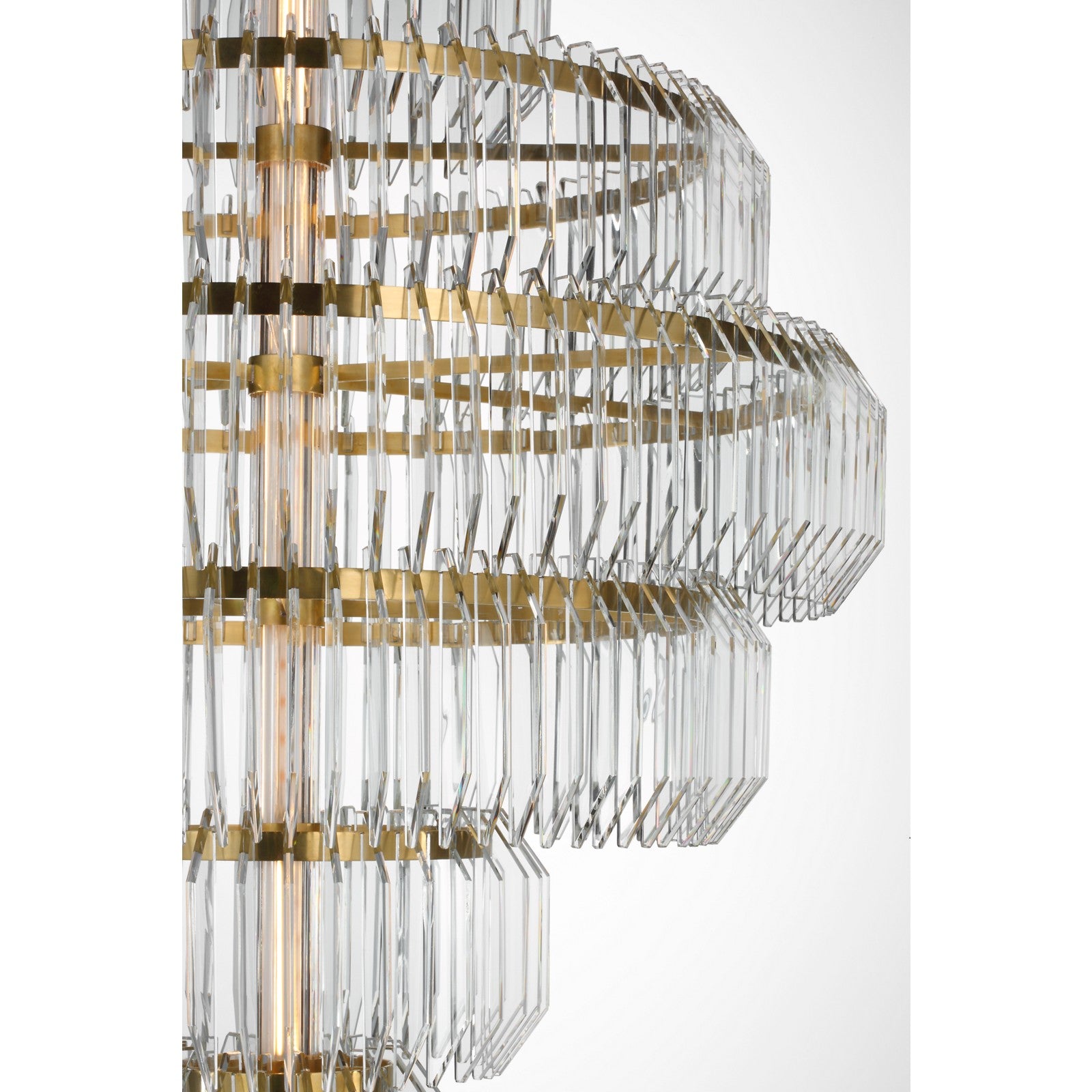 Killarney 32" Layered Chandelier - Visual Comfort Ceiling Lights