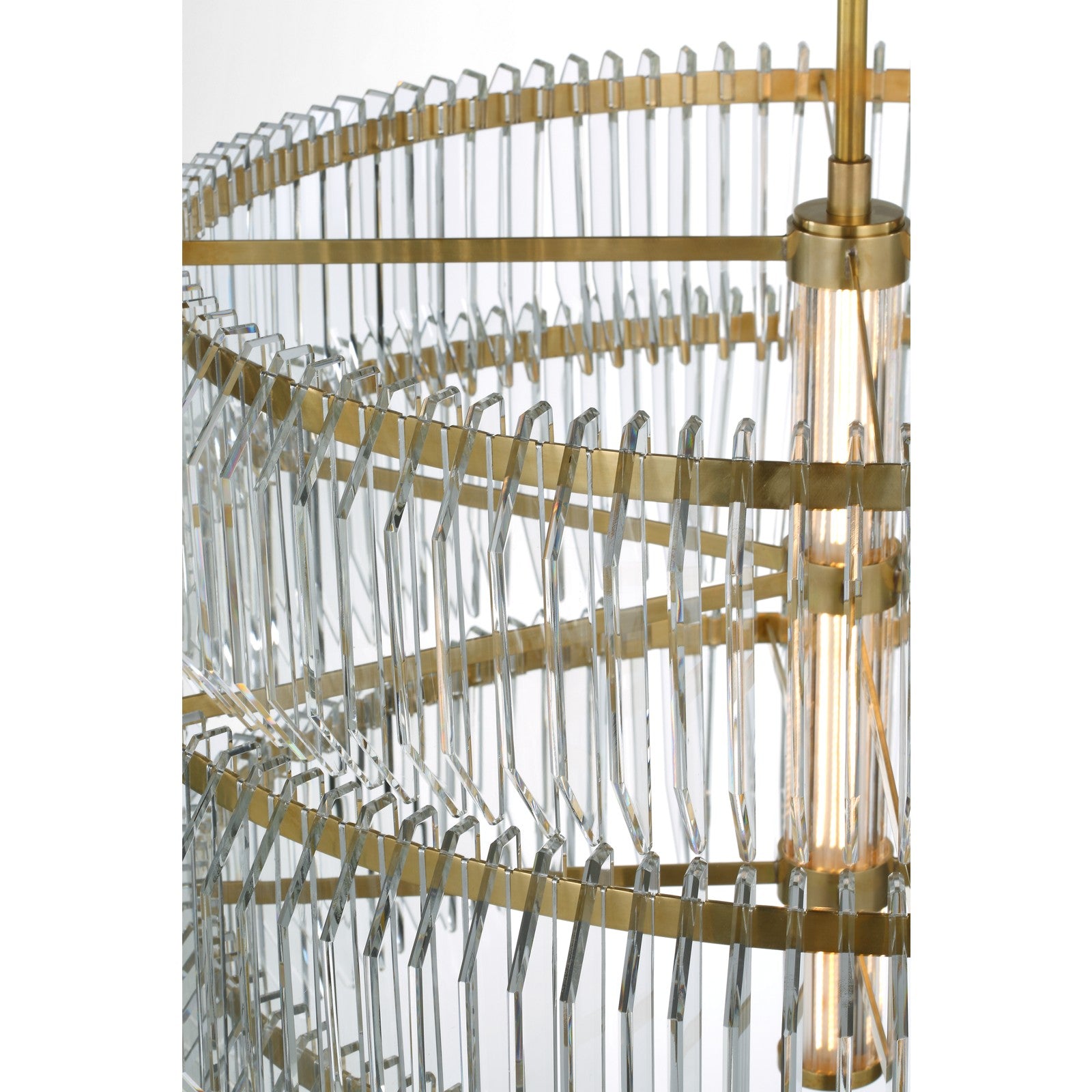 Killarney 32" Layered Drum Chandelier - Visual Comfort Ceiling Lights