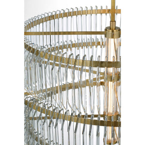 Killarney 32" Layered Drum Chandelier - Visual Comfort Ceiling Lights
