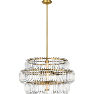 Killarney 32" Layered Drum Chandelier - Visual Comfort Ceiling Lights