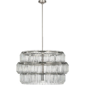 Killarney 32" Layered Drum Chandelier - Visual Comfort Ceiling Lights
