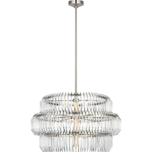 Killarney 32" Layered Drum Chandelier - Visual Comfort Ceiling Lights