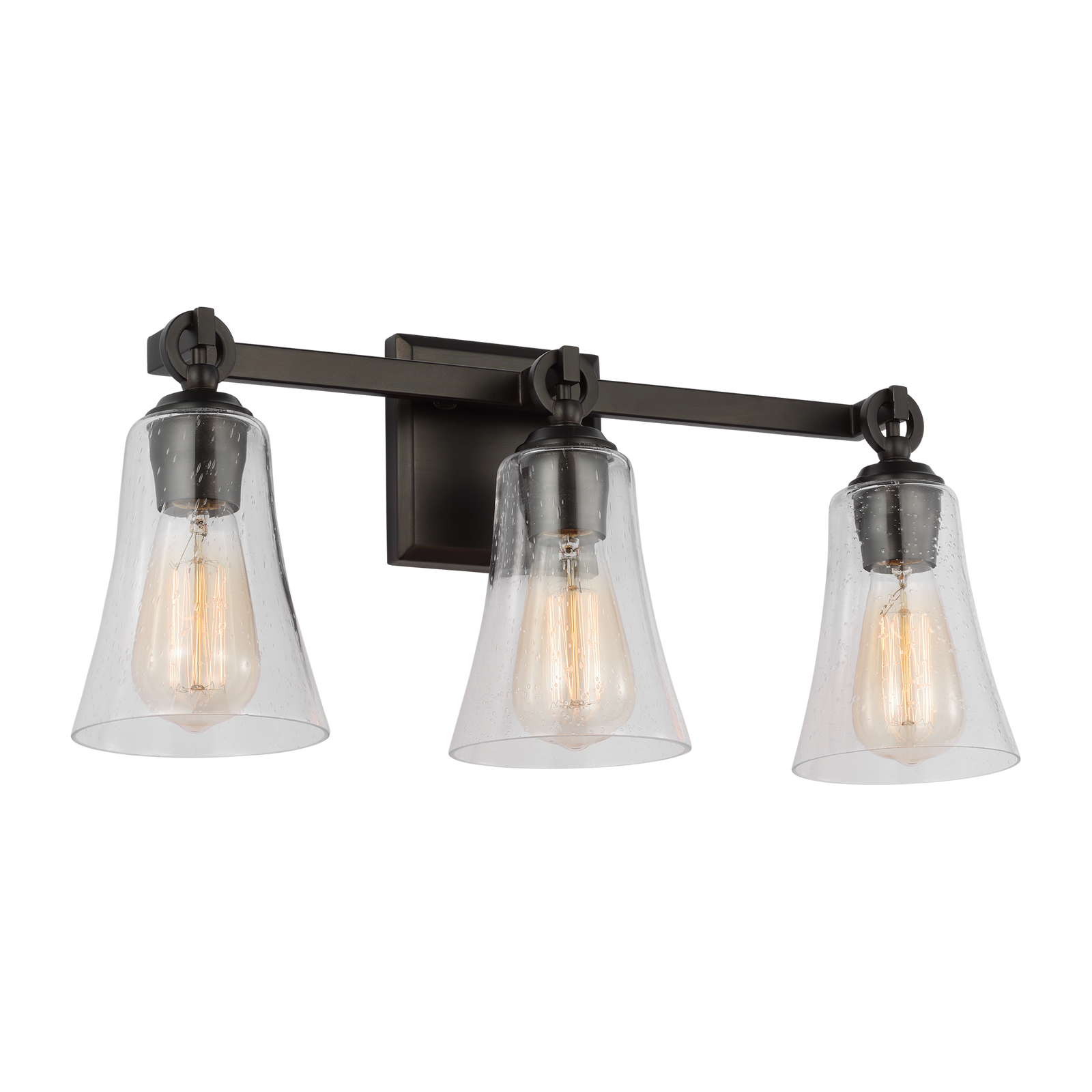 Monterro 3 - Light Vanity Burnished Brass - Visual Comfort Wall Lights