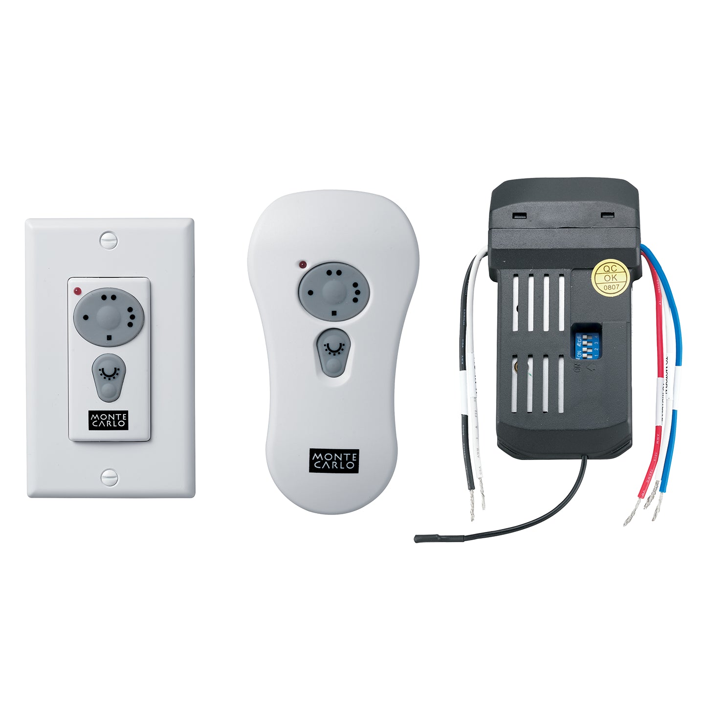 Wall & Handheld Remote Control Kit (Non-Reversing) - Visual Comfort Fan 1