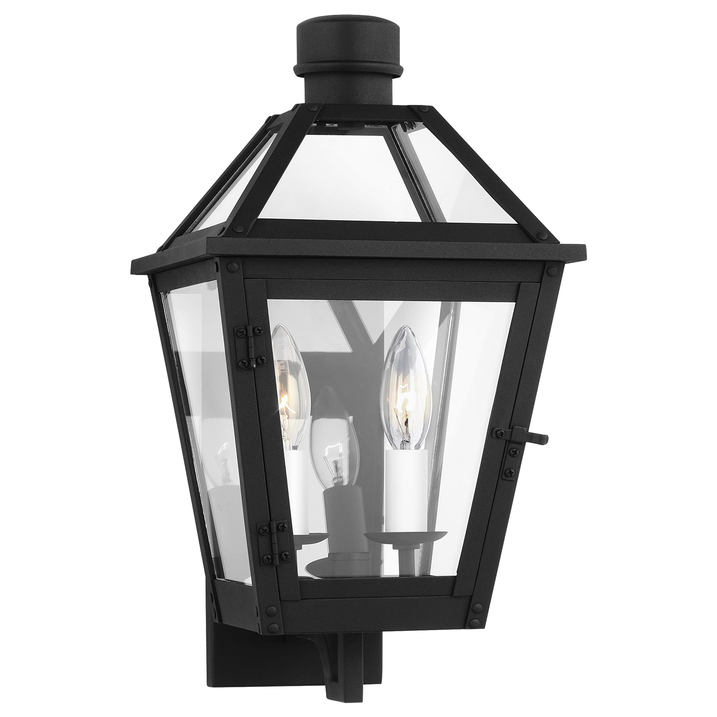 Hyannis Small Wall Lantern Natural Copper - Visual Comfort Outdoor Lighting